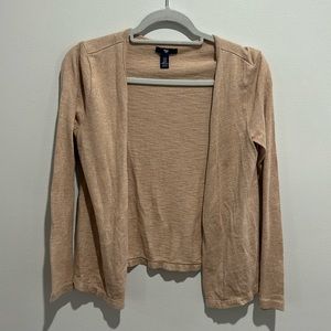 Gap Tan Open Knit Sweater, Size XS